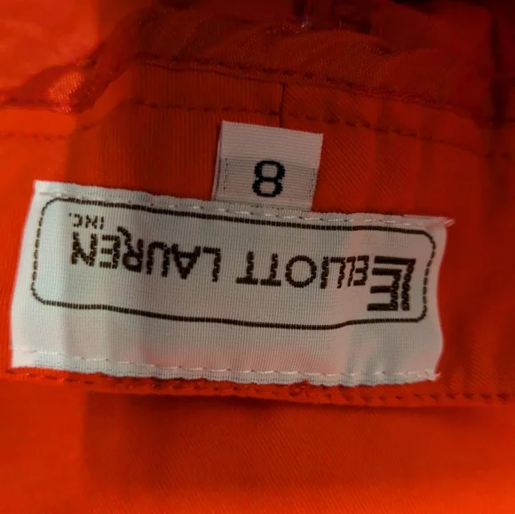 Elliot Lauren Vibrant Red Shorts Size 8 - Picture 7 of 7